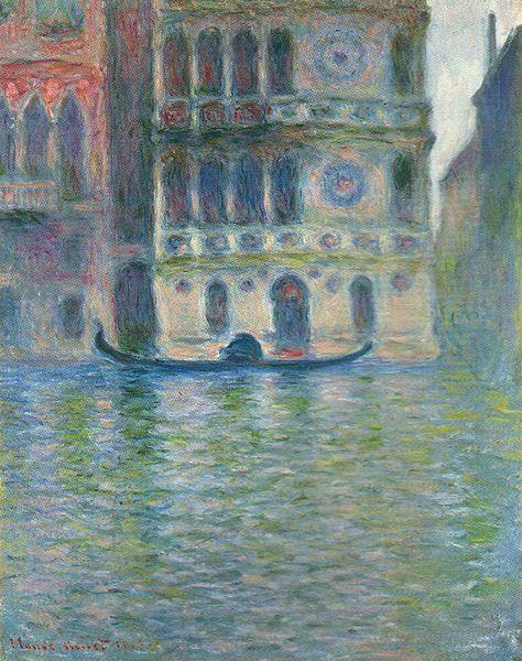 Claude Monet Palazzo Dario oil painting picture